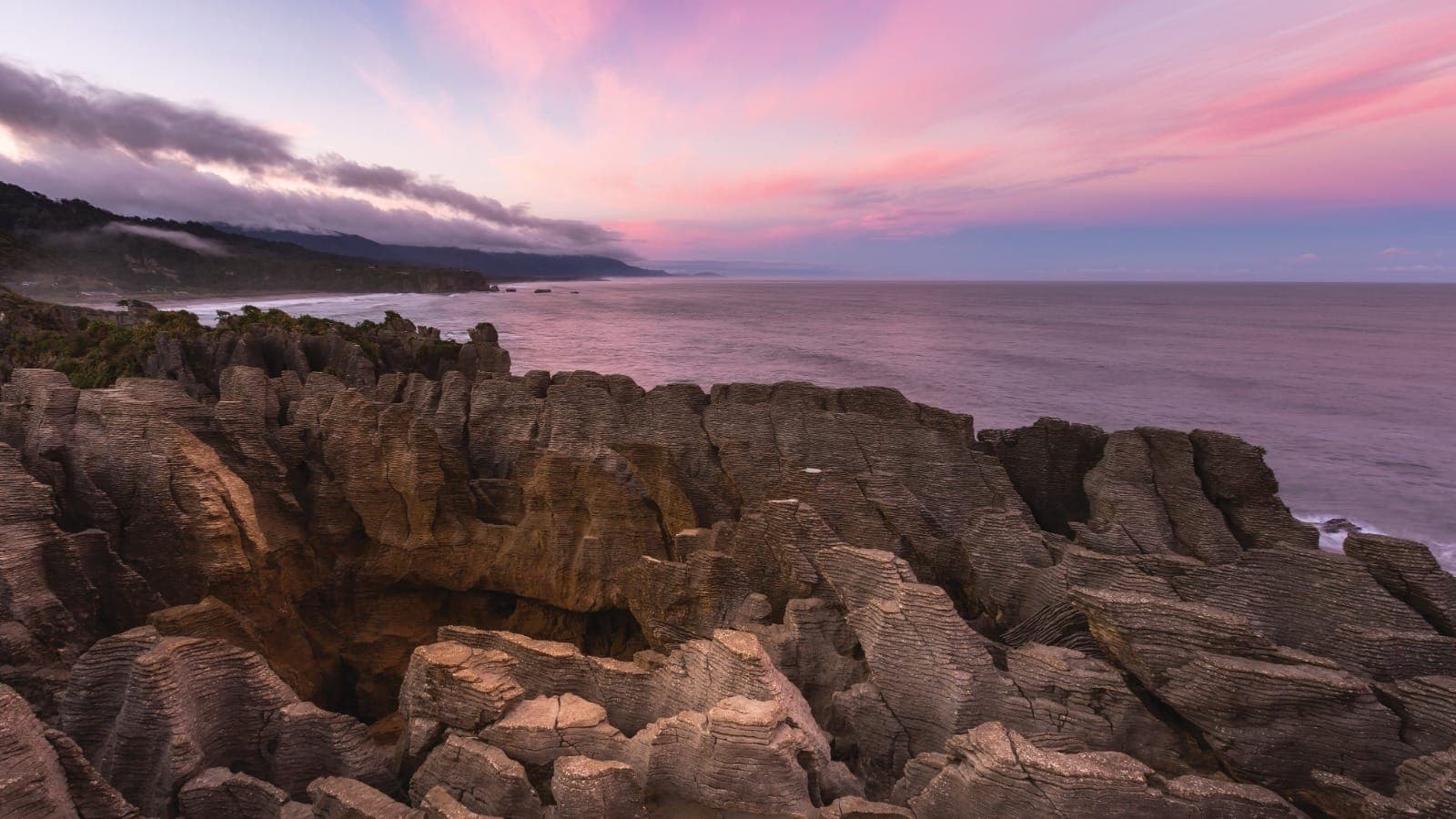 Greymouth on the West Coast, New Zealand