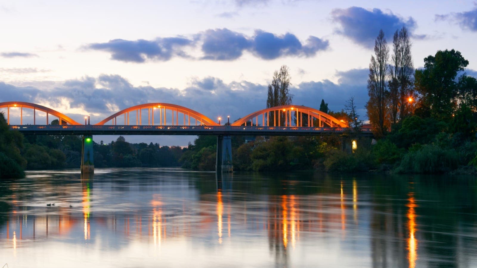 Hamilton cityscape, Waikato, New Zealand