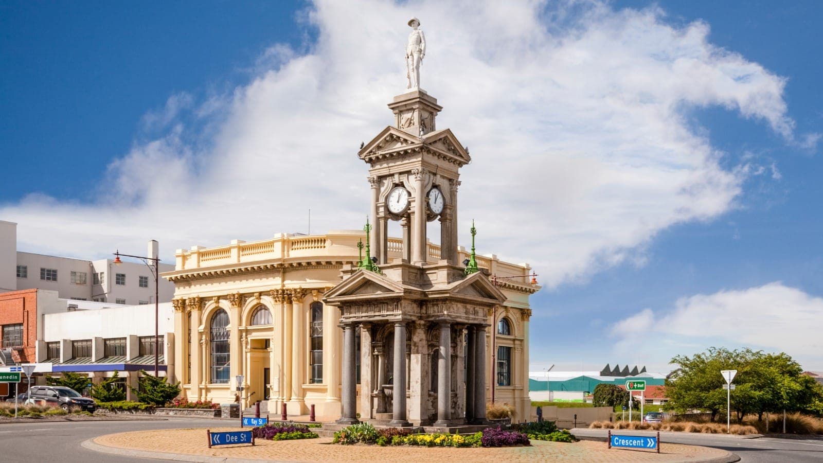 Invercargill cityscape, Southland, New Zealand