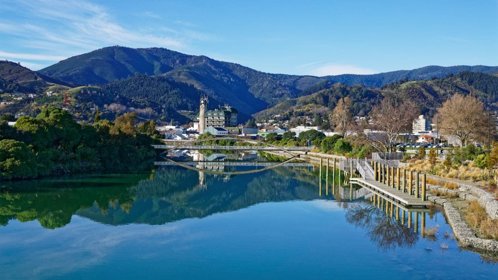 Nelson cityscape, Tasman, New Zealand