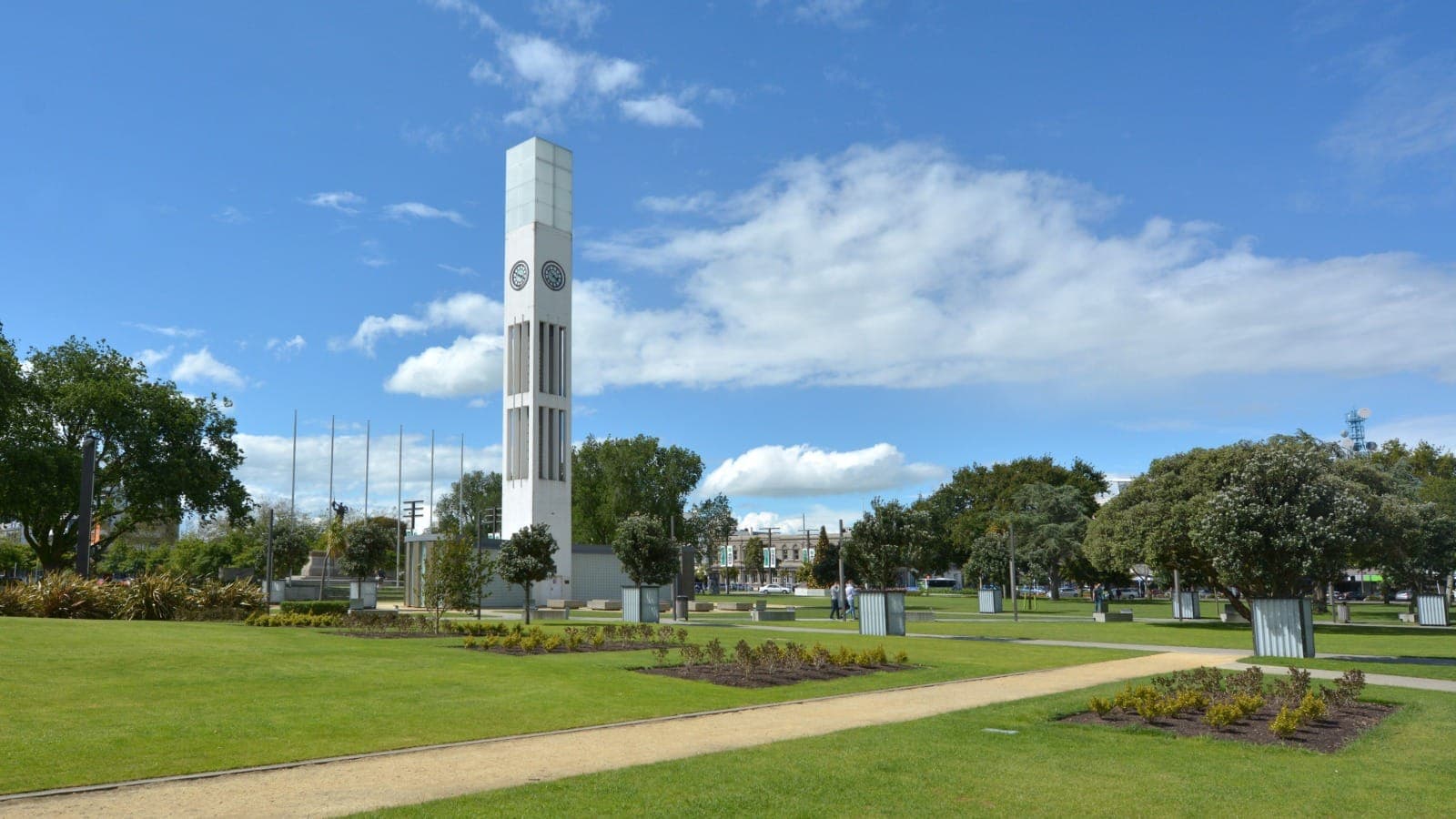 Palmerston North cityscape, Manawatū-Whanganui, New Zealand